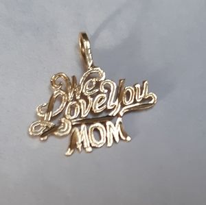 Necklace pendant 10k gold